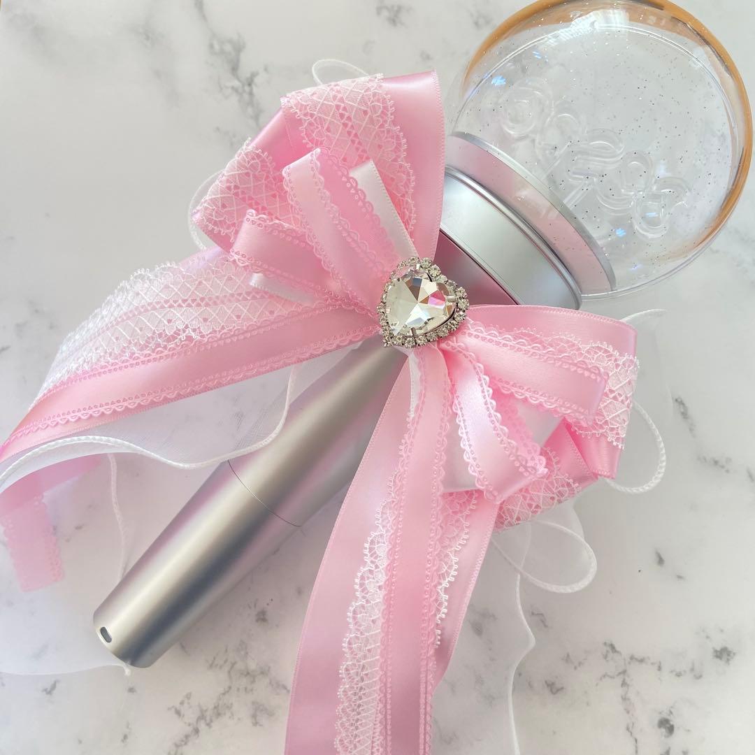 

[USED] Popular Penlight Ribbon Pink Crystal