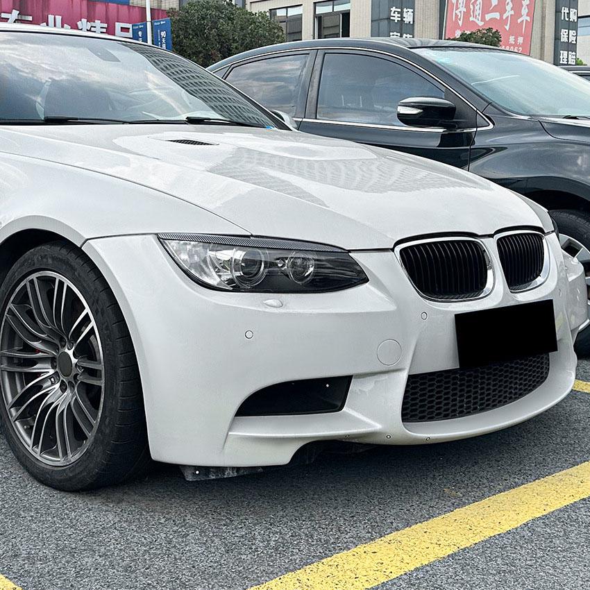 For BMW 3 Series E90 M3 E92 E93 Headlight Eyebrow Eyelid Trim Lamp Cover Sticker Car Accessories