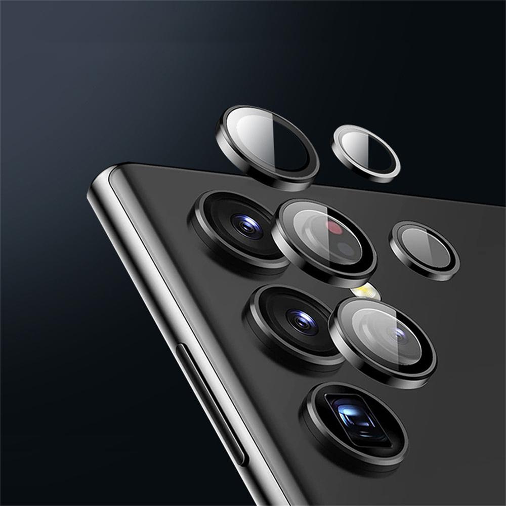 Camera Lens Protector Metal Glass Ring Cover For Samsung Galaxy S22 Ultra