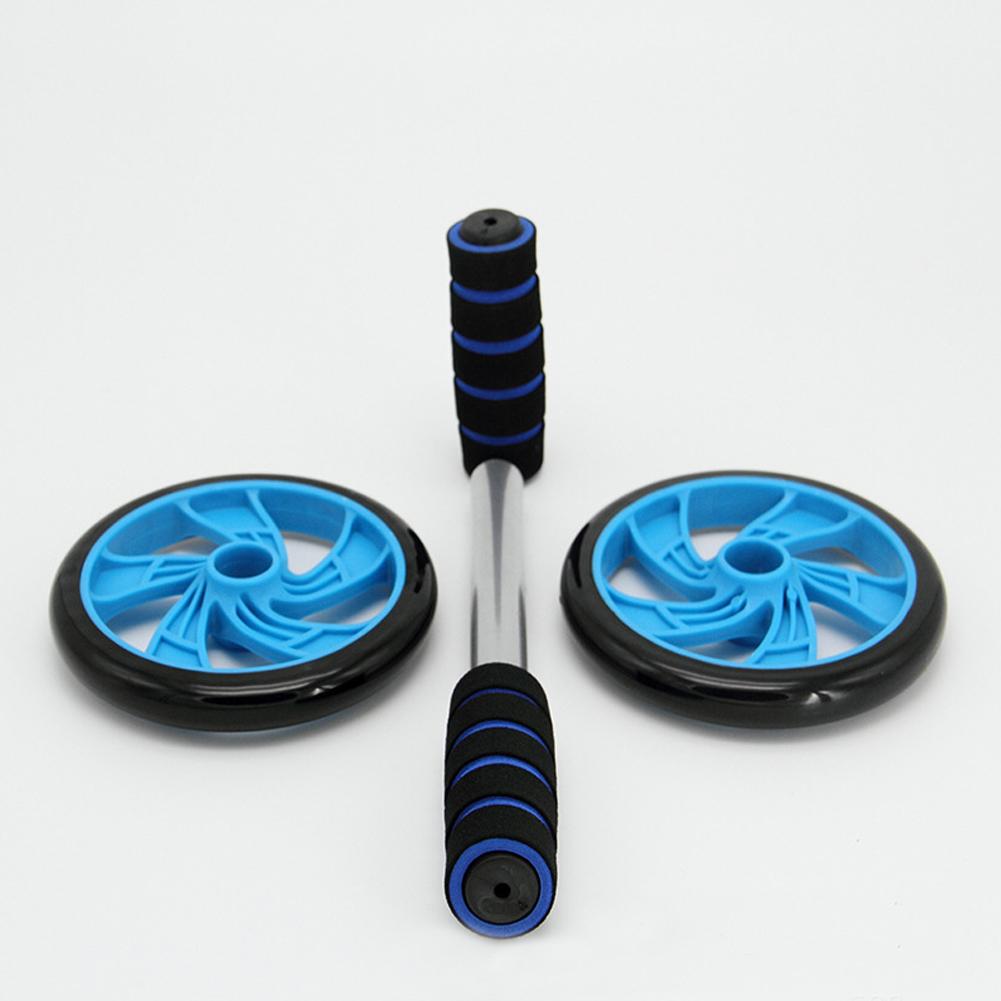 Ab Wheel Roller Abdominal Exercise Core Abs Trainer Cruncher For Home Strength Gym Fitness Workout Training Equipment