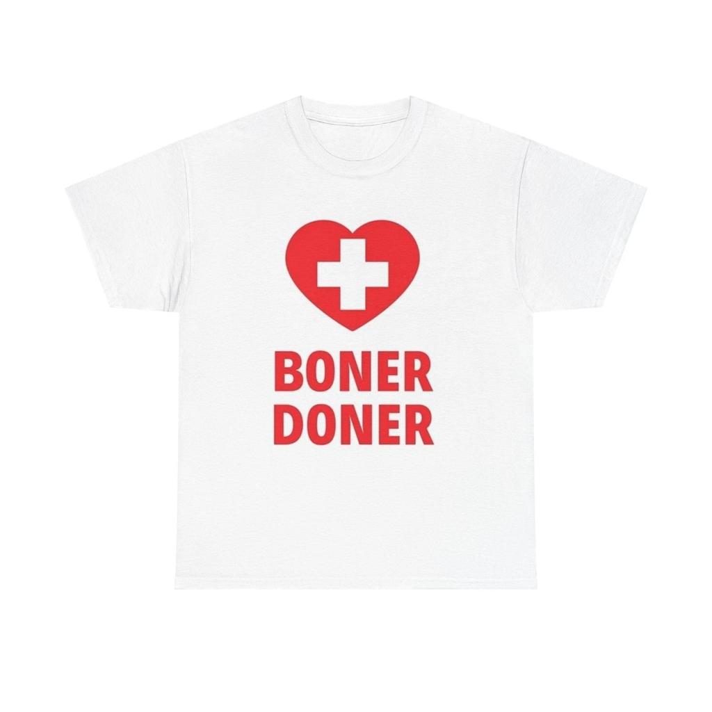 Men's and Women's T-shirts Boner Doner Graphic