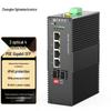 Switch Gerenciado PoE de Fibra para Rede em Anel Industrial