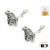 BDP63-1 2 Pieces Front Left AND Right Door Catch Hinge Brake Stop Check Strap Limiter for Peugeot 206 1998-2016 206+ HB CC SW 9181C8