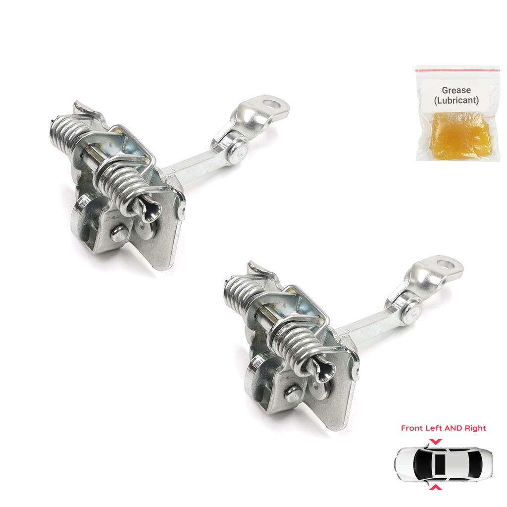 BDP63-1 2 Pieces Front Left AND Right Door Catch Hinge Brake Stop Check Strap Limiter for Peugeot 206 1998-2016 206+ HB CC SW 9181C8