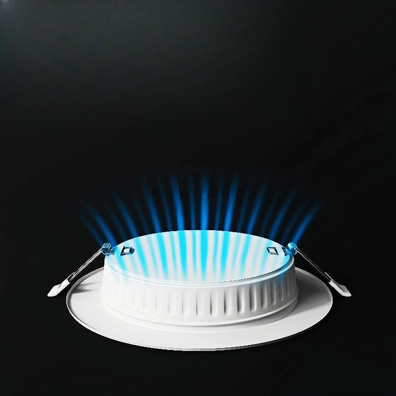 Embedded Hole for LED Tube Light Commercial Lighting Hole Lamp Ceiling Energy Saving High Brightness High Temperature Resistance