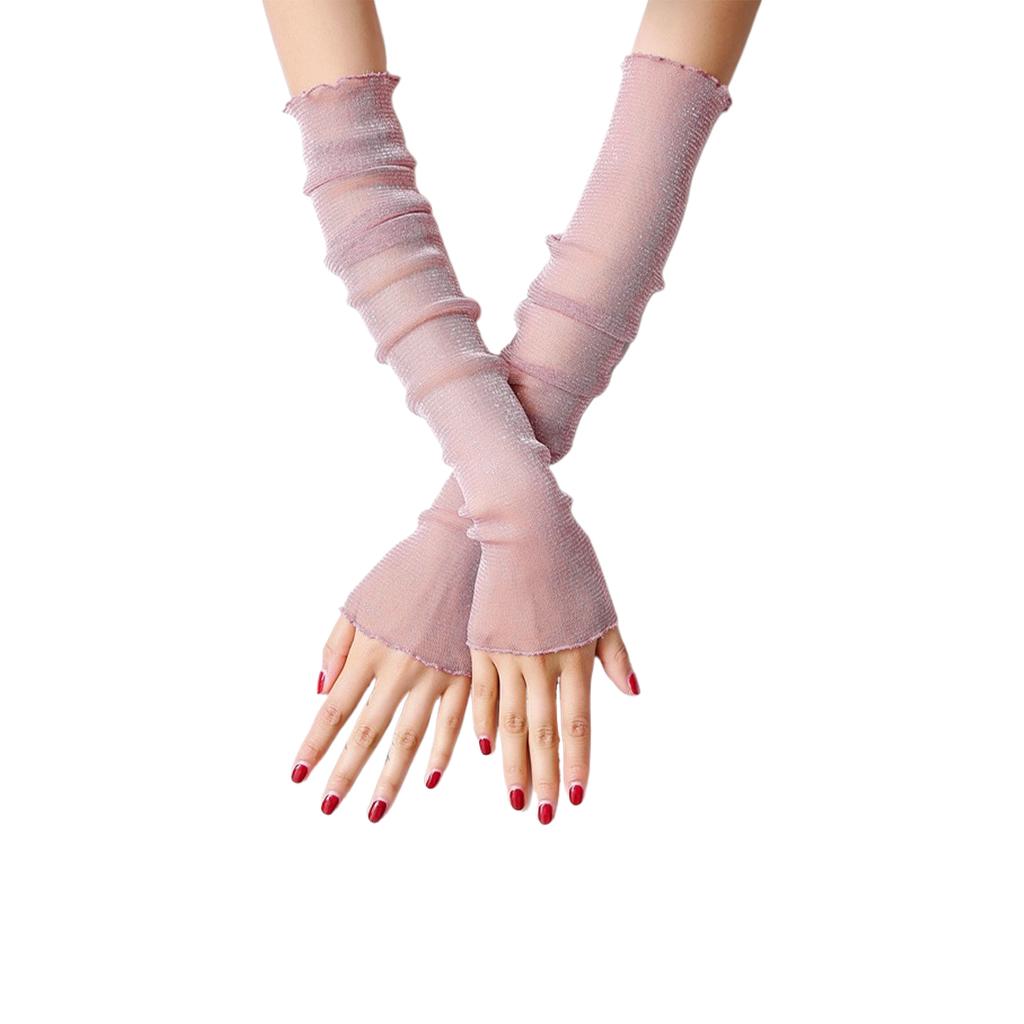 Mănuși la modă rezistente la soare pentru mâneci încălzitoare confortabile, mâneci plasă pentru brațe, mâneci de soare, vară