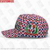 Dominicana Baseball Cap Custom Number Number Team Logo Hats Travel Spanish Nation Dominican Republic Flag Print Po Headgear
