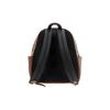 Coach Court 27 Signature Letter Logo Beschichtetes Canvas und genarbtes Leder Rucksack Damen Rucksack Braun 5671-IME74