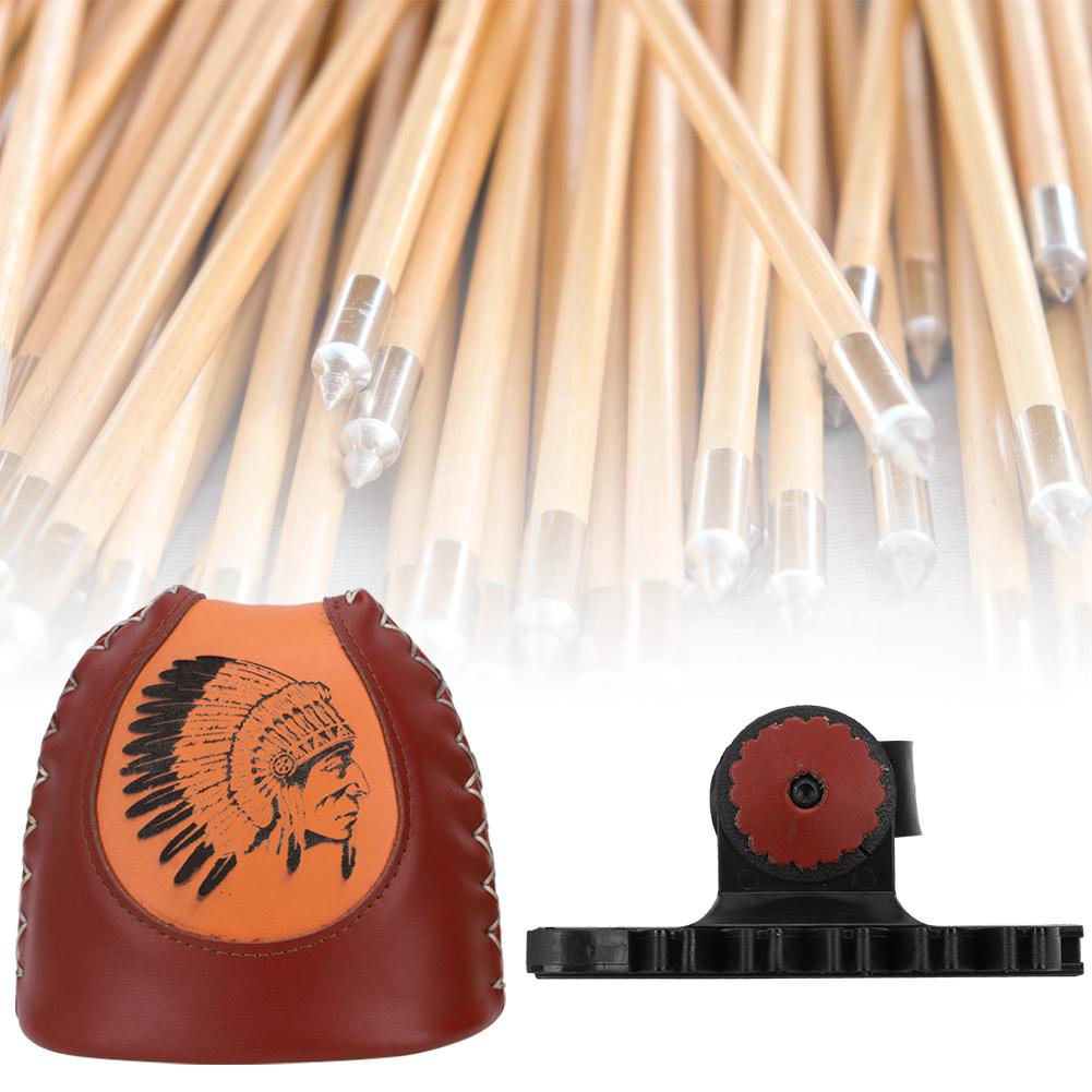 

Стрільба з лука Мисливський Швидкий випуск для сагайдака на 6 стріл для рекурсивного лука блочних луків Контейнер Аксесуар