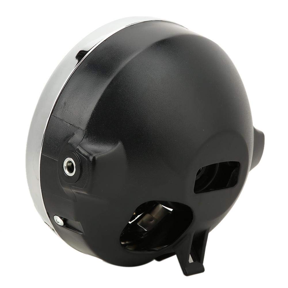 LED Headlight Motorcycle Headlight Motorcycle Headlamp Metal + PC Lens (Yellow) High Luminous Efficiency