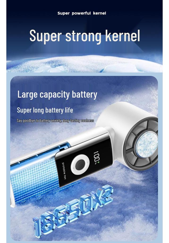 2026 High-Speed Portable Turbine Fan: Outdoor Handheld Cooling