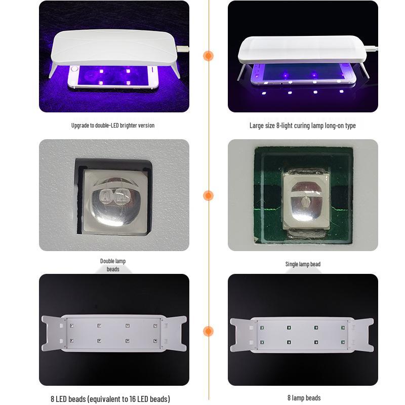 UV Light for Mobile Screen Protection & Nail Art