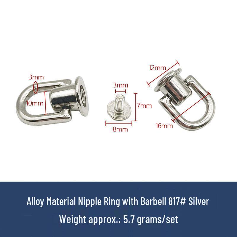 Taschen- und Gepäckzubehör: Ringe, Mönchskopf, Nippelstecker, DIY Lederschnallen, Schraubnieten