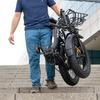 Electric Bike, 250W Folding Electric Bicycle for Adults with 25Ah Large Removable Battery, 36V 25 Km/h Brushless Motor, Up To 70 Km Max Range,
