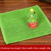Christmas Soft Hand Towel Absorbent Microfiber Santa Cake Shape Towel New Year Hand Wash Face Towel Bathroom Xmas Gifts