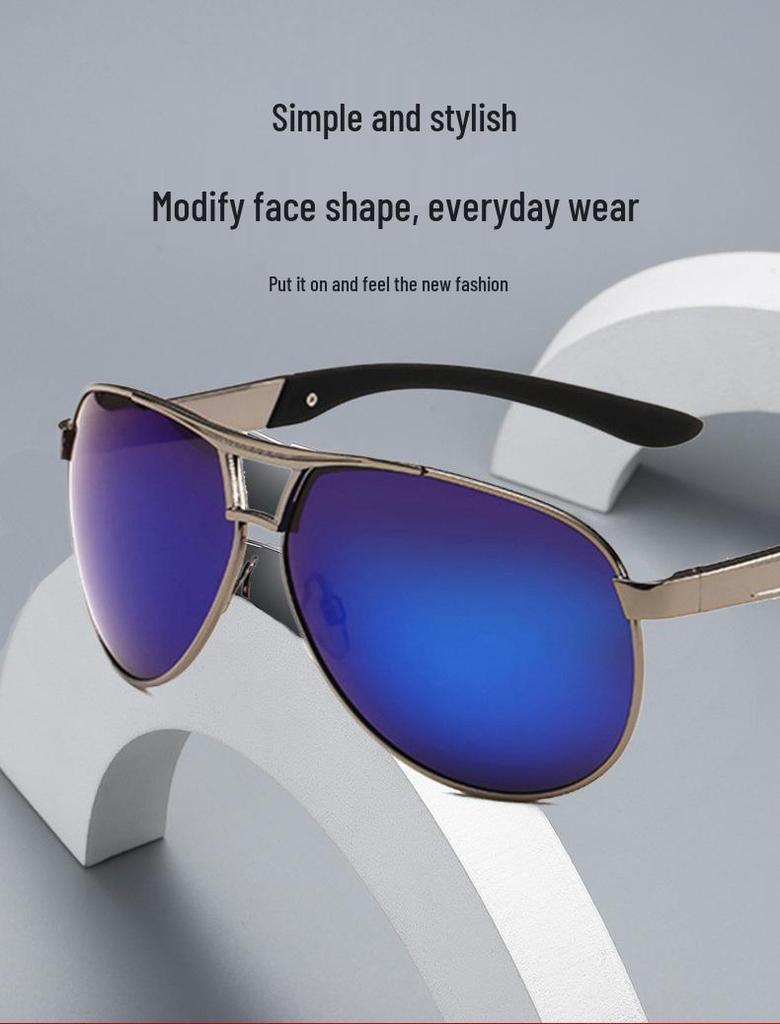 High-Performance Men's Polarized Sunglasses - Stylish UV Protection for Driving