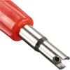 Lantee 2-in-1 Tire Repair Tool Set with Valve Core Removers and 100 Replacement Valve Stem Cores - Ideal for Cars, Trucks, Motorcycles, and More