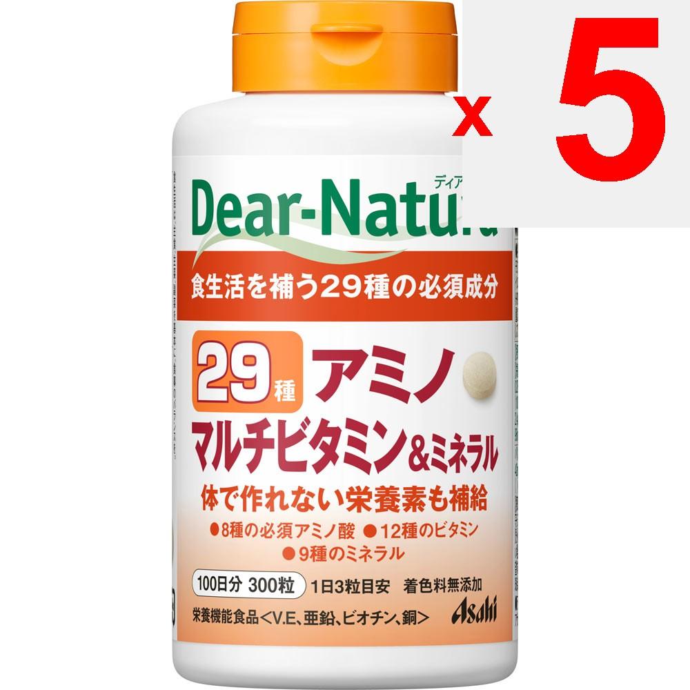 Asahi Dear-Natura 29 Amino Multi-Vitamin & Mineral 300 Tablets Comprehensive Vitamins Vitamins Comprehensive Vitamins