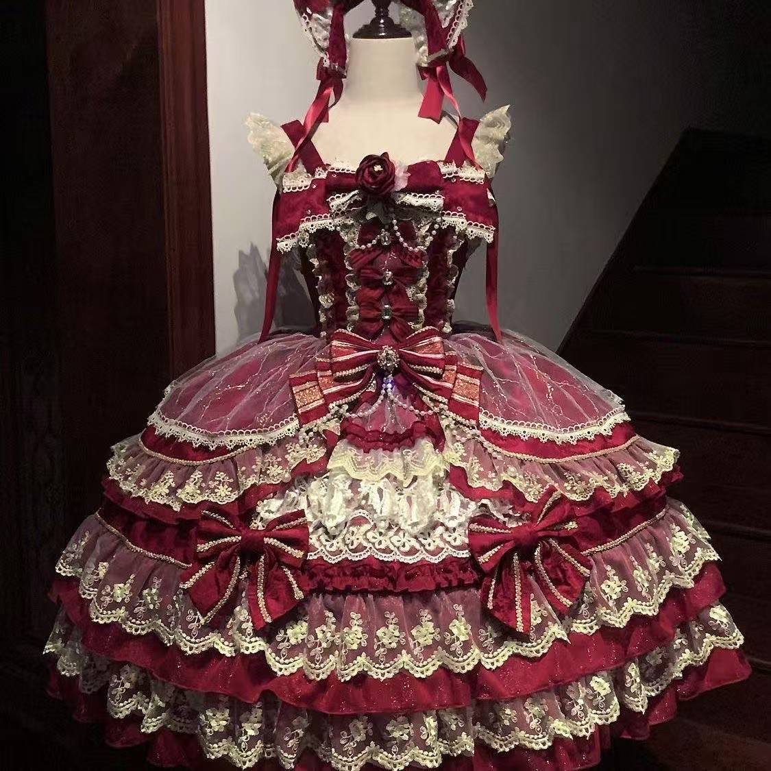 Kawaii Skaista Plāna Lolita Dizaina Lolita