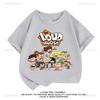 The Loud House TShirt New Fashion Anime Cartoon Comedy Popular Shirts Good Idea Birthday Gifts Y2k Clothes Cotton Tees