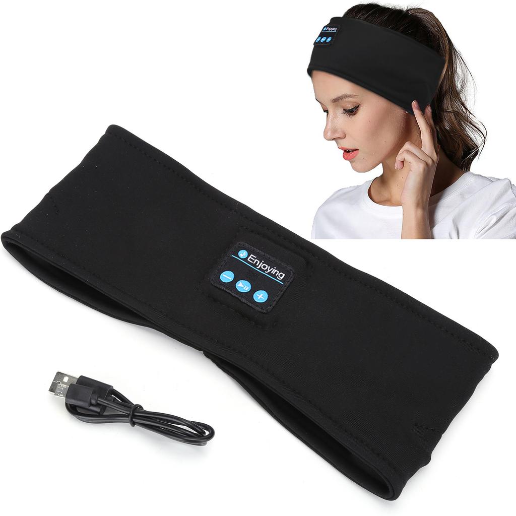 For Bluetooth Headband Wireless Music Call Sport Running Yoga Cation Sleep Headphones