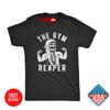 Unisex The Gym Reaper T Shirt Funny Grim Reaper Funny Fitness Halloween Workout