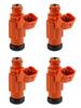 4 SZT. Wtryskiwacz paliwa 15710-17G00 Dla Suzuki GSX-R600/750 Vstrom 650 SV650 2003-2007