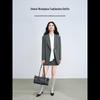 Women's Autumn Professional Grey Suit Set