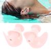 Silicone Waterproof DustProof Spiral Earplug for Children and Adults Swimming Accessory(Blue )