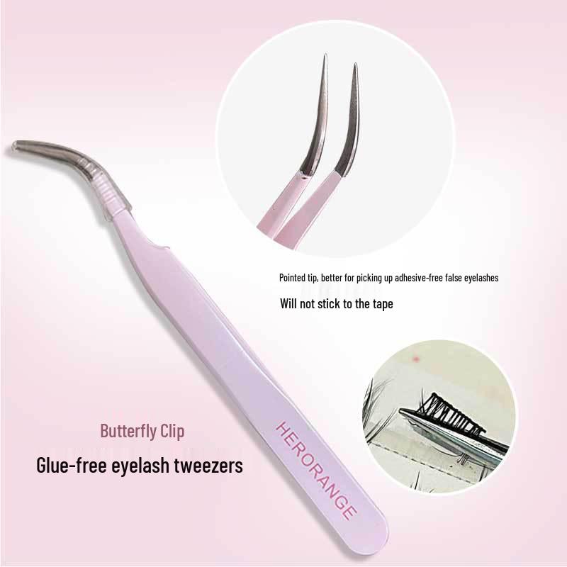 Pure Beauty Natural-Look False Eyelashes: Realistic, Lash-By-Lash Definition, Transparent Band, Glue-Free.