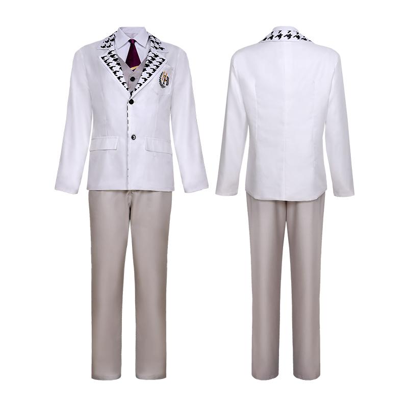 Blue Lock Anime Cosplay Kostüm Perücke Episode Nagi Seishiro Reo Mikage Dk Schuluniform Weiße Stickerei Jacke Halloween Anzug