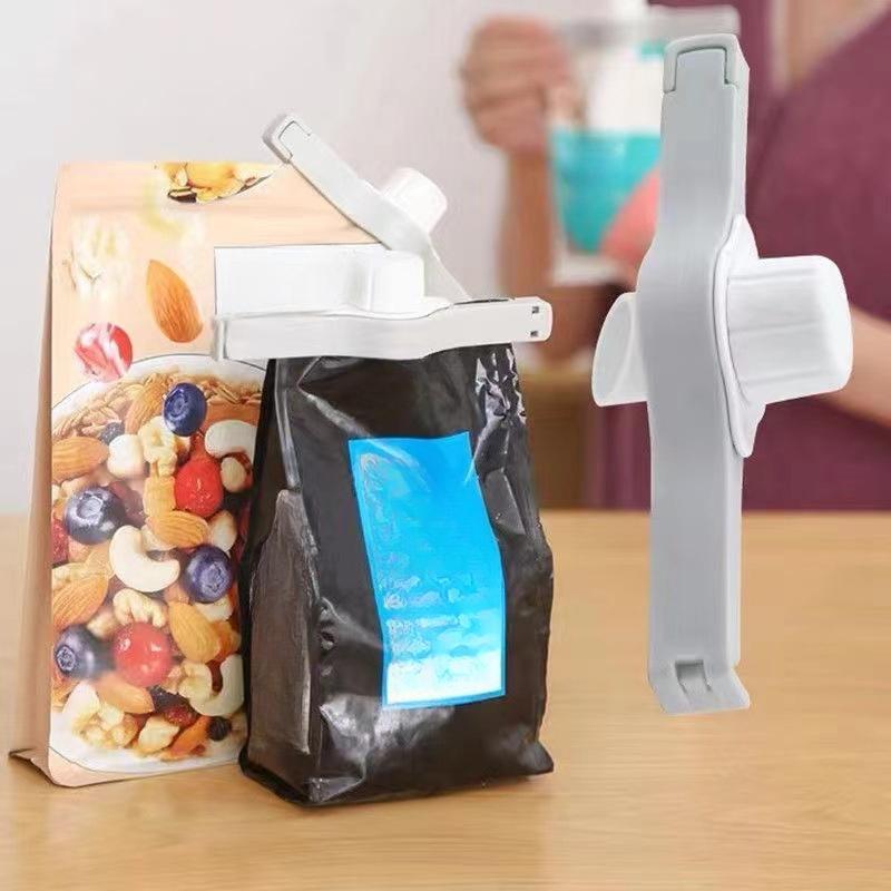 3Pcs Sealing Clip Food Sealer Plastic Bag Kitchen Food Bag Moisture-proof Clip