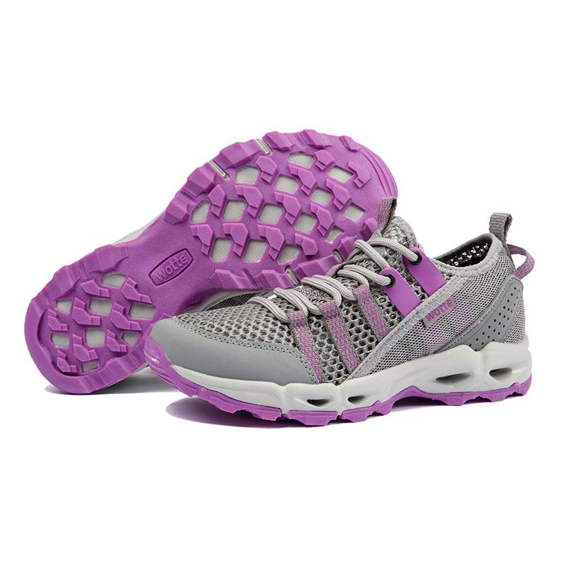 Модная мужская повседневная обувь WOTTE Модная дышащая сетчатая обувь для мужчин Верх — фото 11