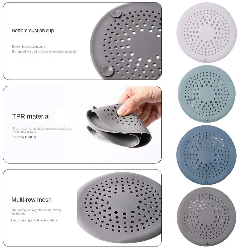 Round Shape Sink Strainer Anti-blocking Mesh Trap  Kitchen Bathroom Accessories