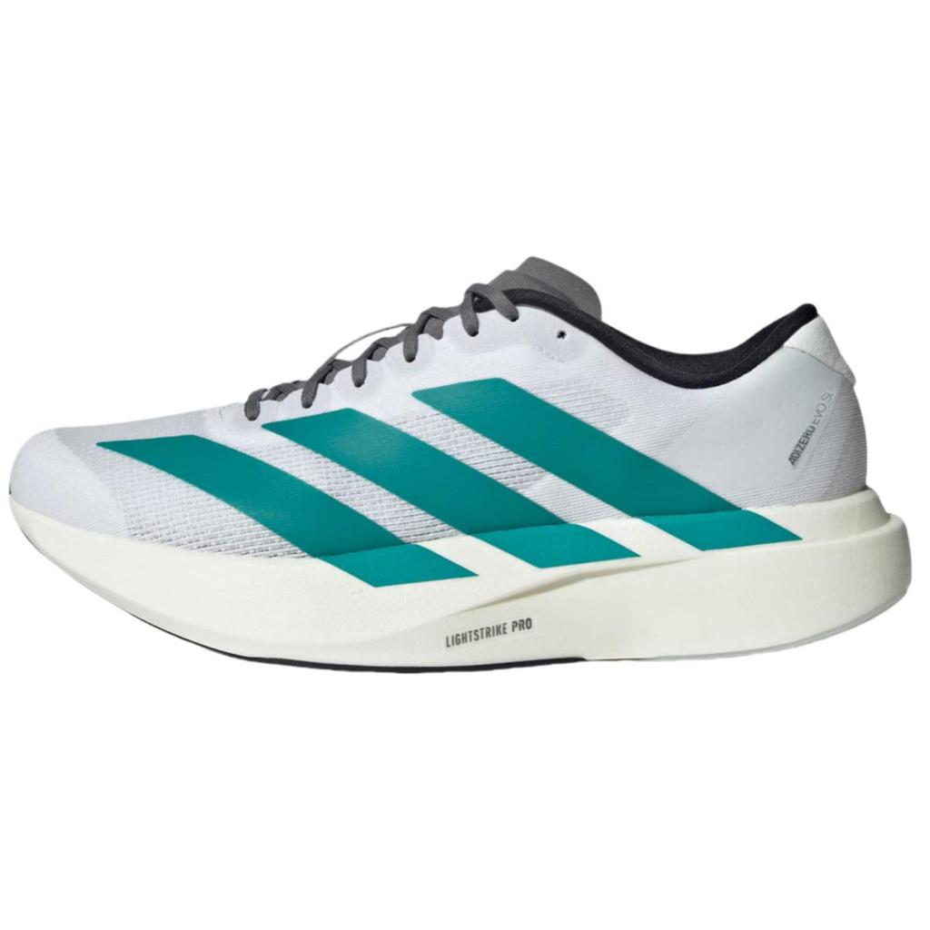 adidas Adizero Evo SL 'White Pure Teal' (Unisex) Cloud White / Pure Teal / Grey Four Running Shoes JS4487