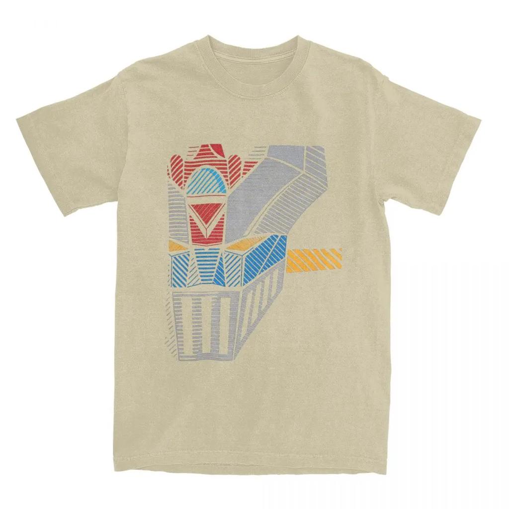 Summer Men Women UFO Robot Grendizer Great Shirt Outfit Robots Cartoon Gaiking  T-shirt Clothing Awesome Tees