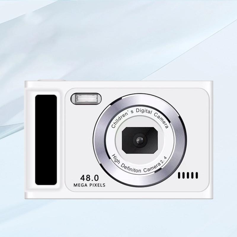 48Mp Çift Lensli 2.8 İnç Dijital Video Kamera Ips 4K Dijital Kamera Af 16X Dijital Zoom Flaş Çocuklar İçin Öğrenci Doğum Günü Hediyesi