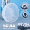 1Pcs Snow Mountain Silicone Mold Epoxy Resin Casting Silicone Volcano Mold DIY Plaster Jewelry Making Tool