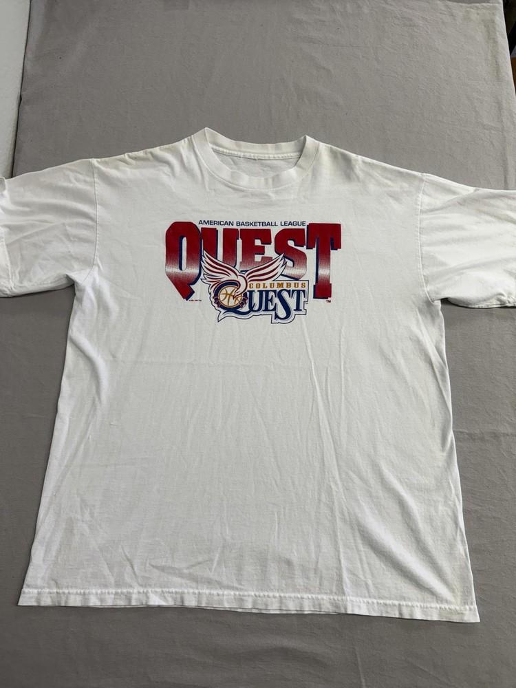 Винтажная футболка Женской Баскетбольной Лиги ABL Quest Tee -XL Унисекс Футболка XL