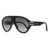Marc JacobS Men S Bold Pilot SunglaSSeS Black 58mm Marc 747S 8079o