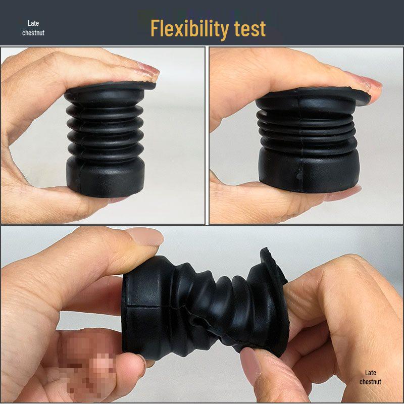 Rubber Drain Plug & Sleeve with Spring for Semi-Automatic Twin Tub Washing Machine