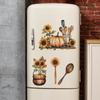 Wholesale of Painted Sunflower Kitchenware Kitchen and Dining Room Wall Beautification and Decoration Stickers