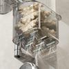 Suction Cup Rotating Organiser Kitchen Wall Mounted Onion Ginger Garlic Storage Box Bathroom No Punching Hanging Basket