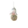 Xmas Ornament Plush Doll Pendant Snowman Christmas Tree Pendant  Home Decoration