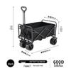 ZISIZ Outdoor Camping Foldable Utility Cart