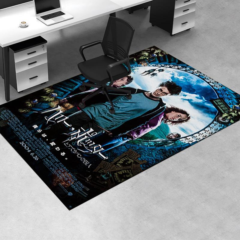 

Harry Potter and the Prisoner of Azkaban Movie Poster Print Office Mat Home Decor Office Desk Chair Rugs Chair Carpet for office Chair Mat G 60cm by 90cm