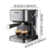 Aeomjk Aimo Ke EU Standard Italian Semi-Automatic Coffee Machine with Integrated Cold Brew and Milk Frother
