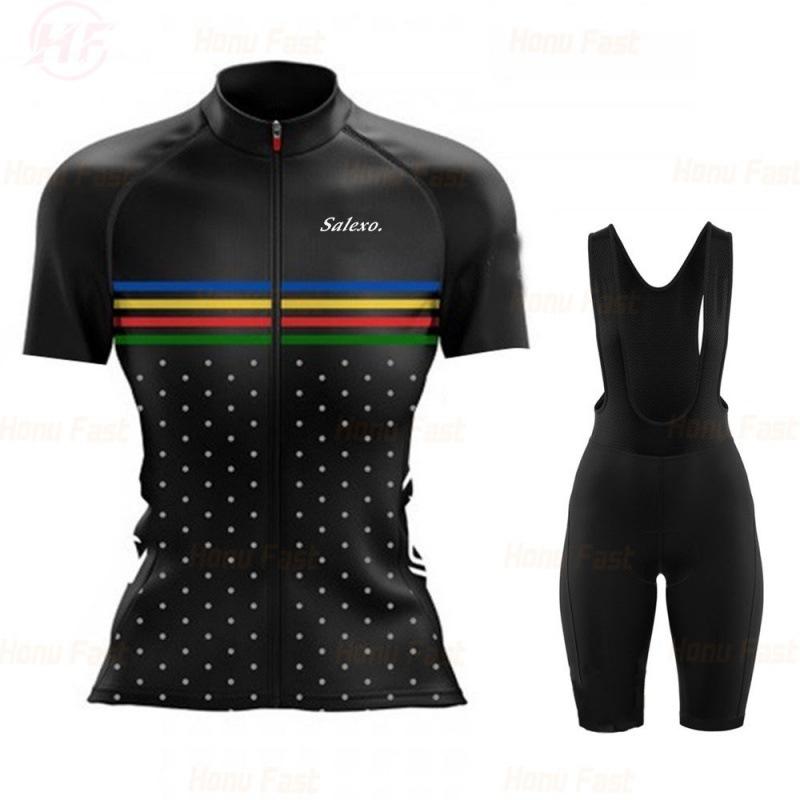 Women's Cycling Suit Short Sleeve Suit Summer UV Protection Mountain Bike Road Bike Cycling Suit 2026 Summer Suit Breathable Cycling Suit