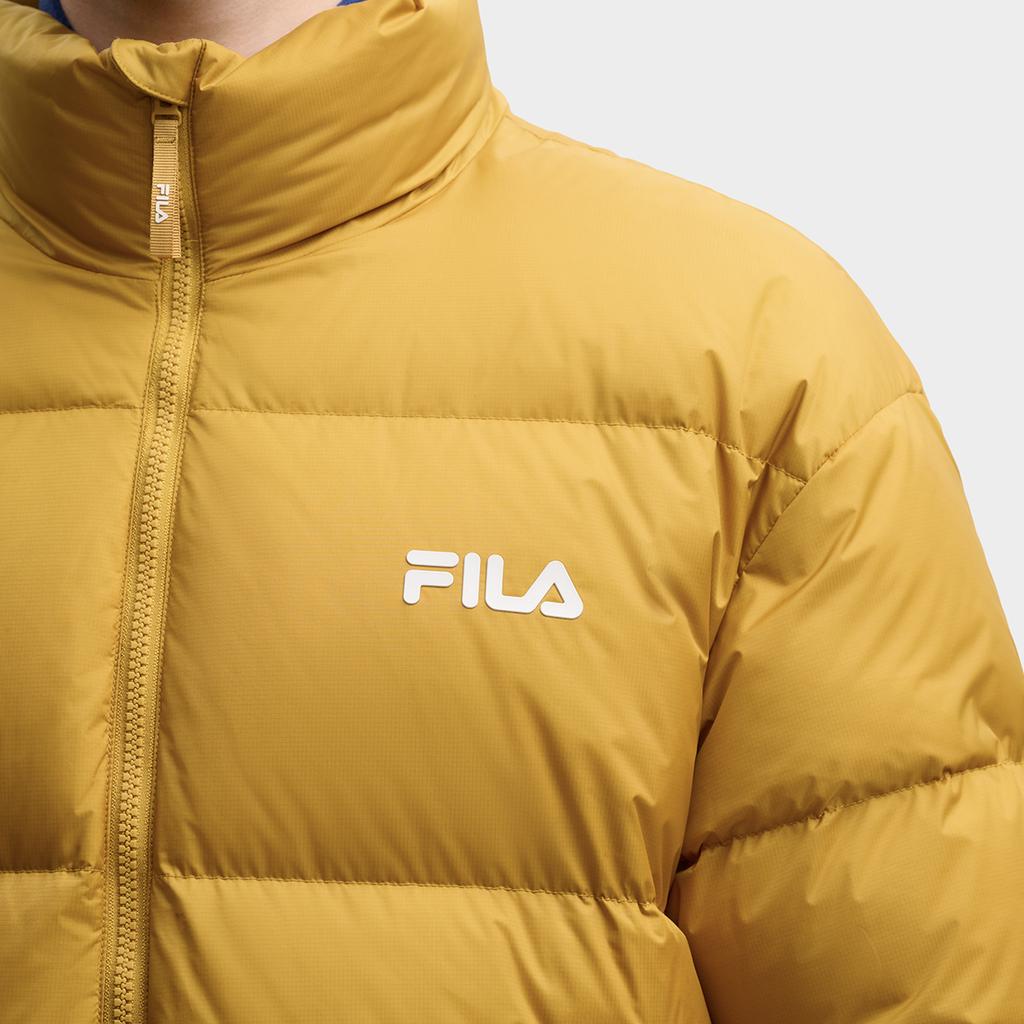 Fila Original Small Sun RGB Colorful Retro Fashion Simple Personality Trendy Casual Versatile Comfortable Warm Loose Down Jacket F11M549920FYE