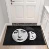 Fun Art Lady Portrait Carpet Rug for Living Room Bedroom Anti-slip Carpets Decor Bedside Soft Floor Mat Kitchen Entrance Mats